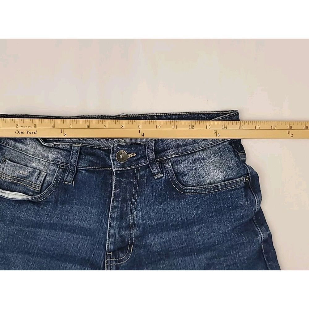 Vintage Southpole Bermuda Jean Shorts Men's 30x11‎ Y2K Jorts Acid Wash Preppy - Picture 11 of 12